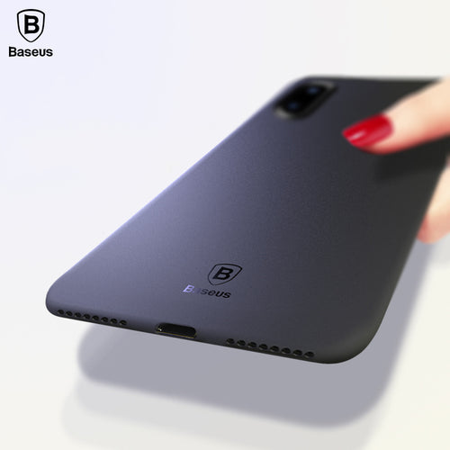 Baseus Simple Luxury Phone Case For iPhone X