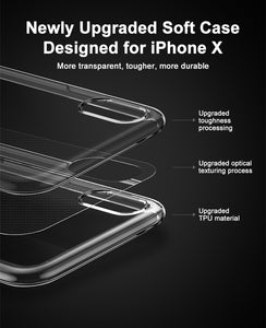 Baseus Ultra Thin TPU Case For iPhone X