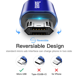 Baseus Reversible Fast Charging Stylish Micro USB Cable