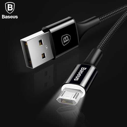 Baseus LED Fast Charging Micro USB Cable For Samsung, Sony and more