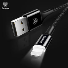 Load image into Gallery viewer, Baseus LED lighting Fast Charging Cable For iPhone and iPads