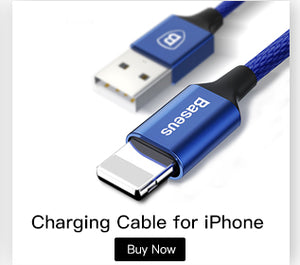 Baseus LED lighting Fast Charging Cable For iPhone and iPads