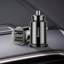 Load image into Gallery viewer, Baseus Small Rice Grain Dual-USB 3.1A Car Charger