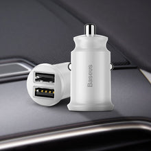 Load image into Gallery viewer, Baseus Small Rice Grain Dual-USB 3.1A Car Charger