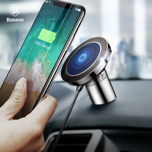 Load image into Gallery viewer, Baseus Car Magnetic Mount Qi Wireless Charger