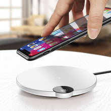 Load image into Gallery viewer, FAST LED Qi Wireless Charger For iPhone , Samsung , Xiaomi and more...