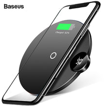 Load image into Gallery viewer, FAST LED Qi Wireless Charger For iPhone , Samsung , Xiaomi and more...